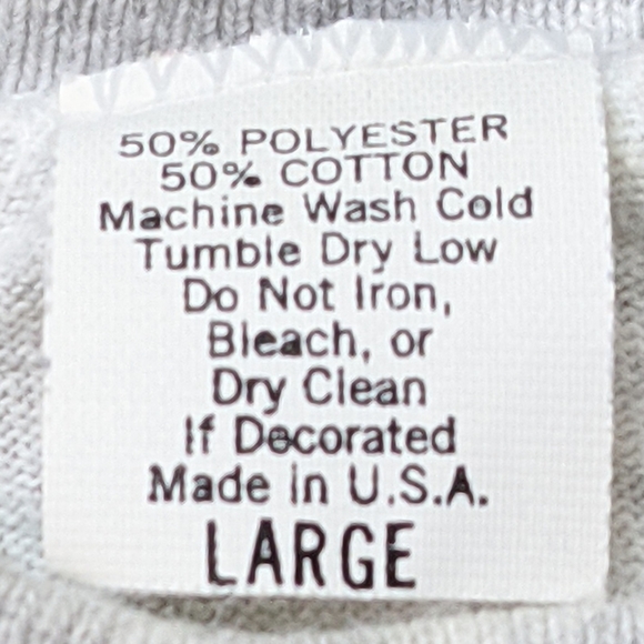 VTG Firefighter Embroidered 80s Single Stitch Lg - Picture 5 of 5